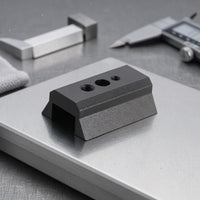 Three Mounting Holes Base Block Aluminum Alloy Pad for Telescope Setup