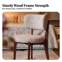 Mid-20th Centuryera Modern Woven Seat Armchair Nordic Design Dining Chair Retro aesthetic Home Furniture Ergonomic Backrest for Interior Designers, Homeowners, Restaurant Owners, Kitchen, Living Room, Study, Reception Area