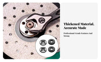 3 Pieces Universal Modification attachment Angle Grinder Flange Nut and Wrench Set Wear-Resistant Grinder Flange Nut and Spanner Set Easy to Use Power Tool Accessory for DIY hobbyists, Construction Workers, Professionals, Home Repair, Workshop, Garage