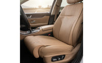 Breathable Car Seat Cushion with Leg Rest Comfortable Front Seat Cushion with Leg Support Fatigue-Resistant High-Density for Commuters, Road Trips