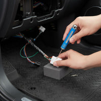 Depinning Tool Kit Fine Point Connector Depinning Tool Includes Shielded Case Automotive Pin Extractor for DIY Enthusiasts, Professionals, Garage