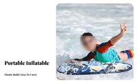 Inflatable Kids Inflatable Wave-Riding Board Long-Lasting Thickened PVC Inflatable Wave-Riding Board with Handles