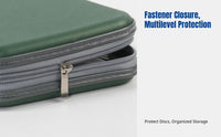 CD Case, Plastic CD Holder, Portable DVD Storage, Family Car Organizer, Multi-Color Random