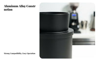 Aluminum Coffee Pod Tamper Station Easy to Use Coffee Pod Filling Tool Mess Kitchen Gadget for Eco-Conscious People, Adults, Office, Break Room
