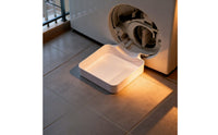 Washer Drain Tray with Front Cutout Low-Height Washing Machine Drain Pan Washing Machine Drain Tray Easy to Install Tough