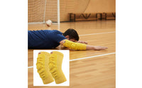 Breathable Compression Elbow Pad Thickened Sponge Padding Padded Elbow Guard Anti-Collision Protection Sports Brace for Football, Volleyball, Training