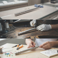 Band Sizer Mandrel Stainless Steel Band Mandrel Jewelry Sizing Tool Accurate Tapered for Jewelers