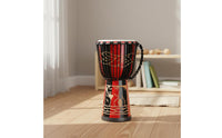 African Drum, Leather Skin, Hardwood, Beginner, School, Random Design