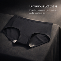 Underwear Women with Moisture Wicking Modal Material for Daily Wear, Ladies with Silk Gusset for Breathability