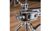 Alloy Drum Cymbal Mount Heavy Duty Adjustable Cymbal Holder Chrome Finish Drum Set Extension Clamp Quick Release for Percussionists, Live Performance