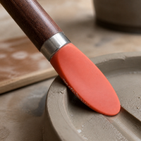 Oval Silicone Clay Sculpting Tools for Pottery and Art
