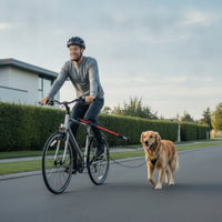Hands-Hands-off Cycle Dog Jogger Telescopic Bike Dog Leash Universal Connector Long-Lasting for Cyclists
