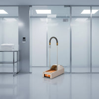Foot-Operated Shoe Cover Dispenser Cleaning Equipment Compact