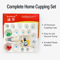 Vacuum Cupping Set Reusable Myofascial Cupping for Muscle Relief & Recovery