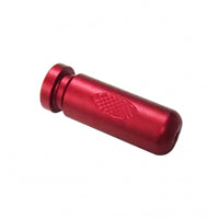 Anodized Metal Frenzel Practice Tool Knurled Grip Freediving Ear Practice Tool Cylindrical Body Ear Equalization Tool Flanged End for Freedivers, Divers