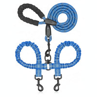 Swivel Connector Reflective Rope Leash Metal Hardware Climbing Rope Leash Set
