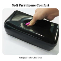 Comfortable Silicone Shampoo Pillow Cover Easy to Clean Shampoo Bowl Neck Rest Soft for Barbers, Home Users, Barbershop, Spa, Beauty School
