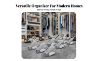 Easy to Clean Space Saving Shoe Organizer Long-Lasting Adjustable Shoe Stacker Non-Slip Surface for Students, Women, Dormitory, Dorm Room