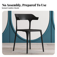 Nordic Inspired spiralBack Side Chair Minimalist Design Household Furniture Curved Backrest Indoor Seating Easy to Clean for Families, Homeowners, Dining Room, Kitchen, Home Office, Bedroom