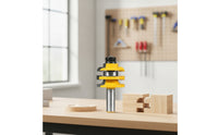Anti-Kickback Router Bit with 1/2 Inch Shank Precision Shaping Router Bit Smooth Tool Clean for Cabinet Makers, Woodworkers, Woodworking Shop, Trim Work