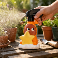 Cartoon Star Man Press-Type Mini Spray Bottle for Gardening and Disinfection