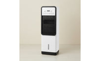 Compact Evaporative Air Cooler Portable Column Fan with Water Tank No Installation Required Swamp Cooler Easy to Clean for Bedroom, Living Room