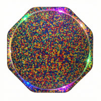 Non-Slip Flower Stepping Stone Long-Lasting Stepping Stones Colorful Sensory Stone Bright for Backyard