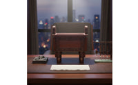 Ancient Bronze Vessel Reproduction Traditional Chinese Style Bronze Ding Ornament Desk Display Square Tripod Scent Holder for Desktop, Home Shelf
