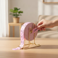 Tabletop Ticket Roll Dispenser Gold-Colored Raffle Ticket Dispenser Sturdy Long-Lasting for Checkout