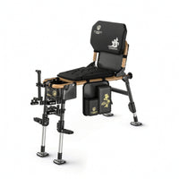 Fishing Chair with Rod Holder Heavy-Duty Fishing Chair Any-Terrain Furniture for Fishermen, Camping, Outdoor