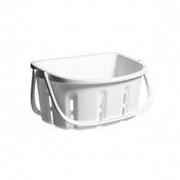 Ventilated Toiletry Basket with Handle Drainage Storage Basket with Handle Washable Shower Organizer Multipurpose for Closet