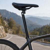 Cycle Seatpost with Clamp Aluminum Alloy Folding Bike Seatpost Hardware for Commuters