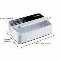 Therapeutic Cooling Container Power-Storing Portable Therapeutic Fridge Digital Display Display Cooling Box for Diabetics, Patients