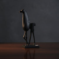 Horse Sculpture Minimalist Horse Statue Geometric Statues for Interior Stylists, Art Collectors, Living Room, Office, Bookshelf
