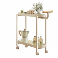 Mobile Design C-Shaped Rolling Table adaptable Utility cart Space-Saving Household Furniture Sturdy Construction for Apartment Dwellers, homeowners, Students, Living Room, Bedroom, Small areas, Balcony