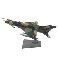Metal Fighter Aircraft Model with Display Stand Realistic Die-Cast Fighter Model Collectible Model Long-Lasting for Aviation Enthusiasts, Office