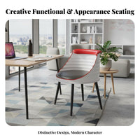 Creative Design Oil Drum Armchair Hard-Wearing Finish Industrial Design Seating Soft Cushioning Commercial Furniture Storage Table for Interior Designers, Business Owners, Adults, Rest Area, Cafe, Lobby, Bar