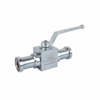 Easy Installation SAE Flange Ball Valve Lightweight High Pressure Ball Valve for Natural Gas Lines