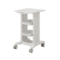 Beauty Cart with Drawers Multifunctional Mobile Salon Trolley Storage Cart with Wheels Space-Saving Rolling Organizer Compact