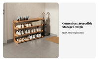 Sturdy and Long-Lasting Multi-Layer Shoe Rack Space Saving Narrow Shoe Storage Unit Stable Structure Large Capacity for Apartment Dwellers, Homeowners, Entryway, Hallway, Dorm Room, Bedroom