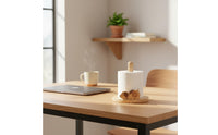 Creative and Simple Wooden Creature Paper Towel Stand Stylish Design Wooden Paper Towel Holder Long-Lasting Vertical Kitchen Roll Holder Anti-Slip Base for Dining Table