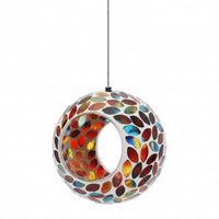 Glass Nectar Feeder Decorative Nectar Feeder Compact for Bird Lovers, Gardeners