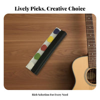 Audio Stand Pick Holder Quick Reach Mic Stand Guitar Pick Fastener Attach-on Plectrum Holder Easy to Install for Band Practice