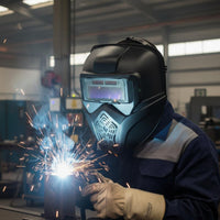 Auto-Darkening Joining Helmet Breathable Design Auto Darkening Joining Helmet Safety Gear & Heat Resistant for Grinding