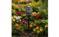 Garden Stake Light with Sunlight Collector Animal Owl Garden Stake Lamp Decorative Owl Ornament for Gardeners, Homeowners, Flower Bed, Lawn