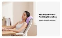 Thick Padded Chair Headrest Pillow Contoured Head Cushion Ergonomic Workspace Accessory Breathable