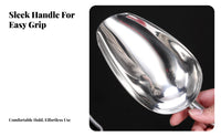 Gardening Hand Rustproof Stainless Steel Ladle Easy to Clean Multipurpose Utility Ladle for Gardeners, Shopkeepers, Garden, Outdoor, Restaurant