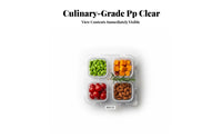 Weekly Food Sample Box Set Stackable Kitchen Organizer Easy to Clean for Parents
