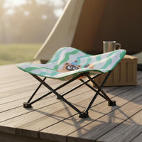Moisture-Proof Portable Pet Camp Bed Removable and Washable Elevated Dog Bed All-Season Use Foldable Cat Lounger Breathable Material for Small Dogs, Cats, Camping, Travel, Indoor