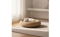 Sisal Cat Scratcher with Ball High Quality Cat Scratching Board with Toy Natural
